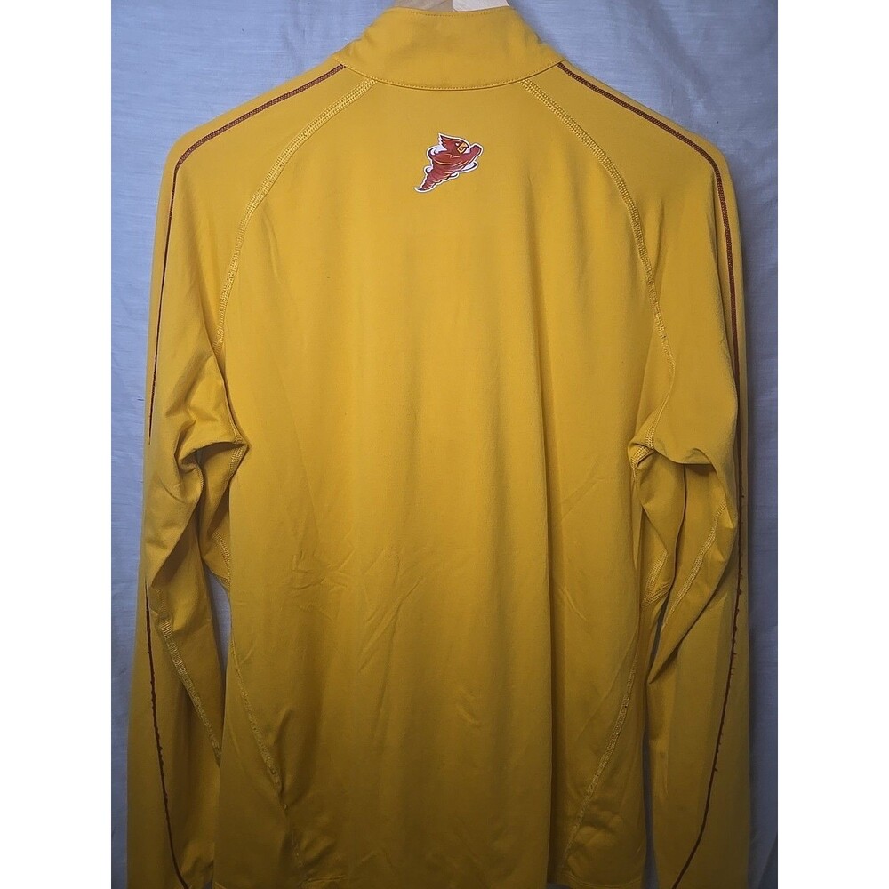 Iowa State Cyclones Nike Long Sleeve Shirt, Made In USA, Sz Large, Yellow/Red - Picture 7 of 9